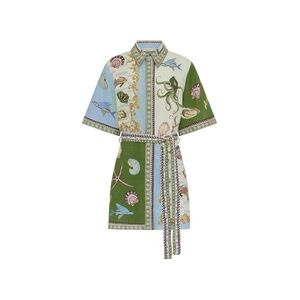 NWOT ALÉMAIS Bath House Mini Dress - US 2/AU 6